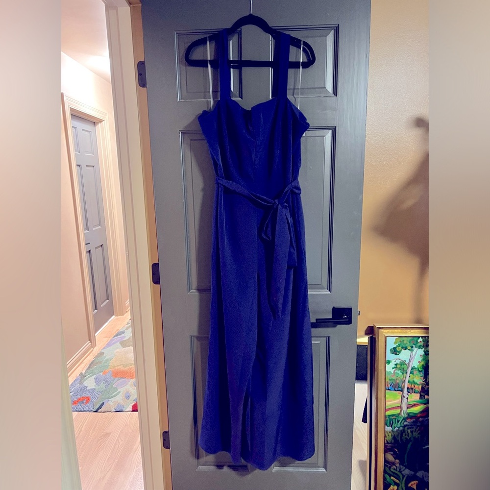 Lane Bryant blue pants jumpsuit size 20